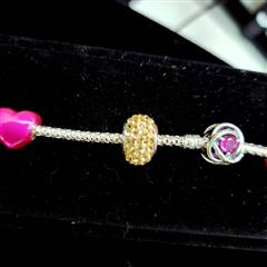 Pandora Silver Charm Bracelet 925 Silver 7.6g